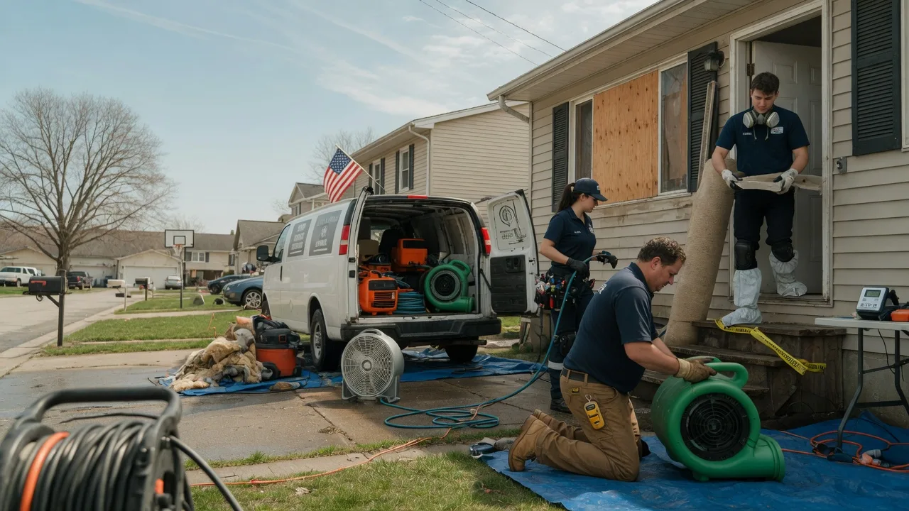 Water Damage Restoration in Lexington, KY near me